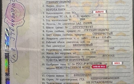 Toyota RAV4, 2004 год, 600 000 рублей, 30 фотография