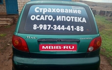 Daewoo Matiz I, 2002 год, 135 000 рублей, 4 фотография