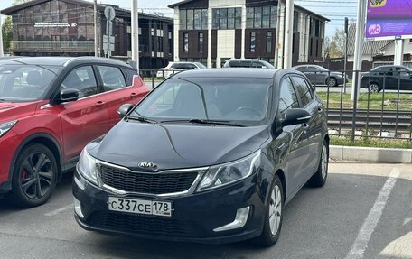 KIA Rio III рестайлинг, 2014 год, 1 фотография