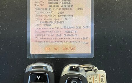 Hyundai Palisade I, 2020 год, 4 600 000 рублей, 20 фотография