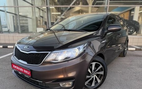 KIA Rio III рестайлинг, 2016 год, 1 255 000 рублей, 1 фотография
