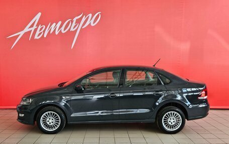 Volkswagen Polo VI (EU Market), 2016 год, 1 049 000 рублей, 2 фотография