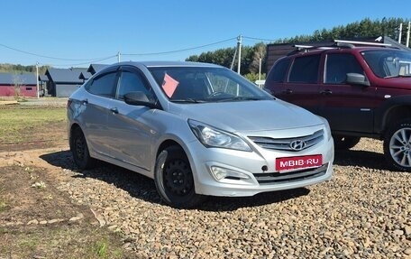Hyundai Solaris II рестайлинг, 2014 год, 730 000 рублей, 3 фотография