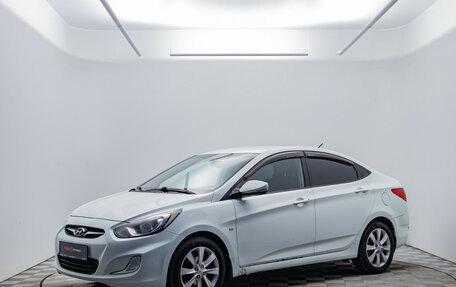 Hyundai Solaris II рестайлинг, 2012 год, 640 000 рублей, 1 фотография