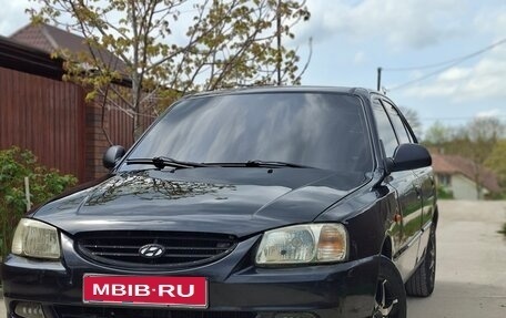 Hyundai Accent II, 2007 год, 316 000 рублей, 1 фотография