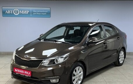 KIA Rio III рестайлинг, 2015 год, 920 000 рублей, 1 фотография