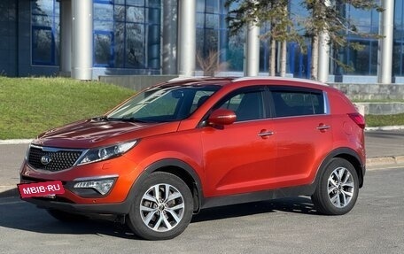 KIA Sportage III, 2014 год, 1 350 000 рублей, 2 фотография