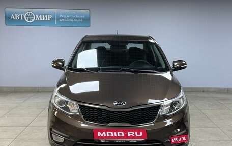 KIA Rio III рестайлинг, 2015 год, 920 000 рублей, 2 фотография