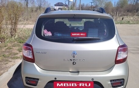 Renault Sandero II рестайлинг, 2015 год, 905 000 рублей, 4 фотография