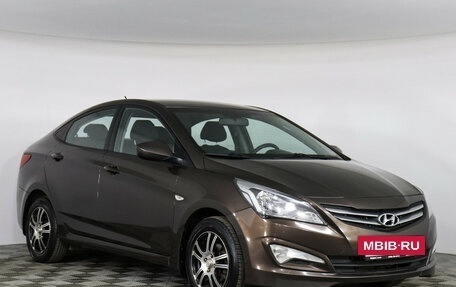 Hyundai Solaris II рестайлинг, 2015 год, 1 199 000 рублей, 3 фотография