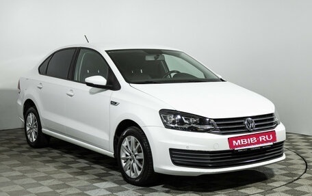 Volkswagen Polo VI (EU Market), 2019 год, 1 549 585 рублей, 3 фотография