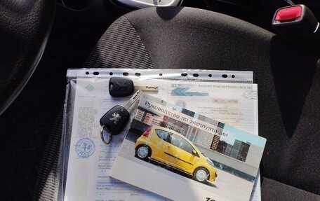 Peugeot 107 I рестайлинг, 2012 год, 580 000 рублей, 11 фотография