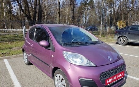 Peugeot 107 I рестайлинг, 2012 год, 580 000 рублей, 4 фотография