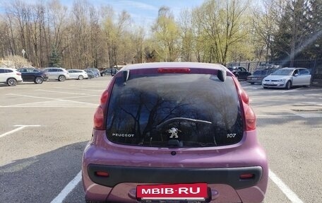 Peugeot 107 I рестайлинг, 2012 год, 580 000 рублей, 6 фотография