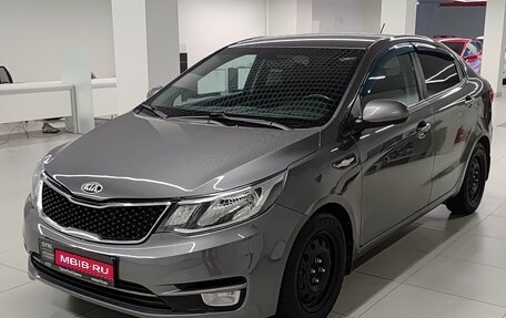 KIA Rio III рестайлинг, 2016 год, 1 100 000 рублей, 1 фотография