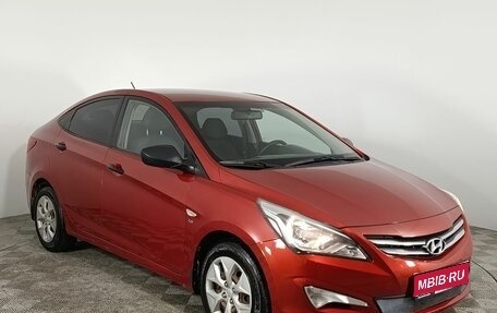 Hyundai Solaris II рестайлинг, 2015 год, 980 000 рублей, 1 фотография