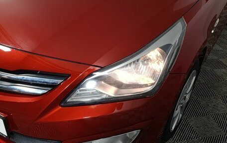 Hyundai Solaris II рестайлинг, 2015 год, 980 000 рублей, 22 фотография