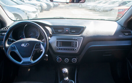 KIA Rio III рестайлинг, 2016 год, 959 000 рублей, 11 фотография