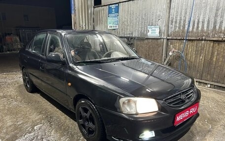 Hyundai Accent II, 2007 год, 210 000 рублей, 1 фотография