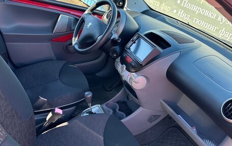 Peugeot 107 I рестайлинг, 2010 год, 450 000 рублей, 6 фотография
