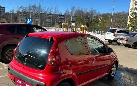 Peugeot 107 I рестайлинг, 2010 год, 450 000 рублей, 4 фотография