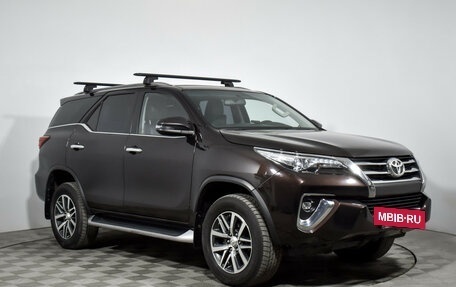 Toyota Fortuner II, 2018 год, 3 950 000 рублей, 3 фотография