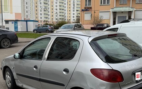 Peugeot 206, 2001 год, 130 000 рублей, 7 фотография