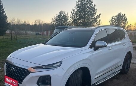 Hyundai Santa Fe IV, 2018 год, 3 450 000 рублей, 21 фотография