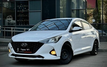 Hyundai Solaris II рестайлинг, 2021 год, 875 000 рублей, 3 фотография
