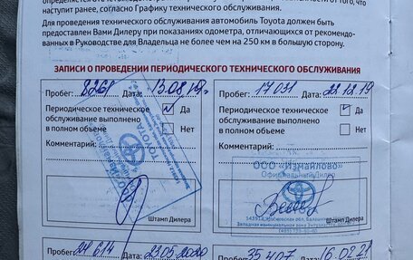 Toyota RAV4, 2019 год, 2 380 000 рублей, 18 фотография