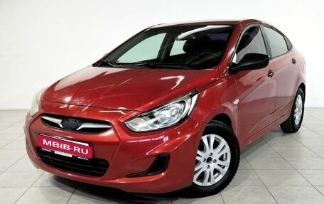 Hyundai Solaris II рестайлинг, 2011 год, 480 000 рублей, 1 фотография