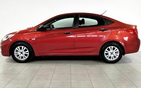 Hyundai Solaris II рестайлинг, 2011 год, 480 000 рублей, 8 фотография