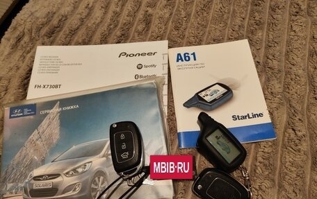 Hyundai Solaris II рестайлинг, 2013 год, 790 000 рублей, 19 фотография