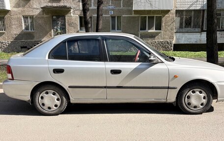 Hyundai Accent II, 2001 год, 195 000 рублей, 4 фотография