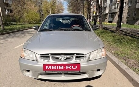 Hyundai Accent II, 2001 год, 195 000 рублей, 2 фотография