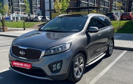 KIA Sorento III Prime рестайлинг, 2017 год, 2 100 000 рублей, 2 фотография
