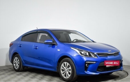 KIA Rio IV, 2017 год, 1 245 000 рублей, 3 фотография