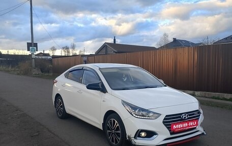 Hyundai Solaris II рестайлинг, 2017 год, 1 400 000 рублей, 4 фотография