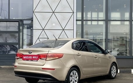 KIA Rio III рестайлинг, 2015 год, 879 000 рублей, 5 фотография