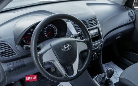 Hyundai Solaris II рестайлинг, 2011 год, 698 000 рублей, 13 фотография