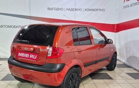 Hyundai Getz I рестайлинг, 2008 год, 550 000 рублей, 7 фотография