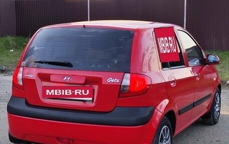 Hyundai Getz I рестайлинг, 2008 год, 550 000 рублей, 6 фотография
