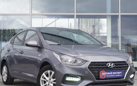 Hyundai Solaris II рестайлинг, 2017 год, 1 299 000 рублей, 3 фотография