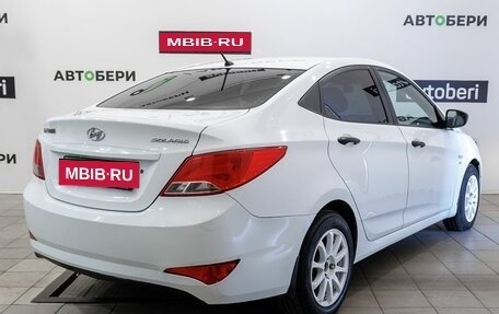 Hyundai Solaris II рестайлинг, 2014 год, 806 000 рублей, 5 фотография