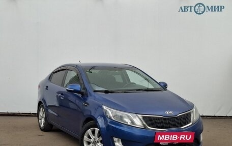 KIA Rio III рестайлинг, 2011 год, 810 000 рублей, 3 фотография