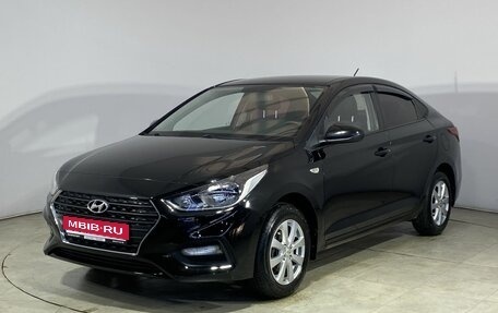 Hyundai Solaris II рестайлинг, 2017 год, 1 000 000 рублей, 1 фотография