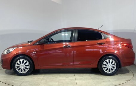 Hyundai Solaris II рестайлинг, 2012 год, 644 000 рублей, 14 фотография