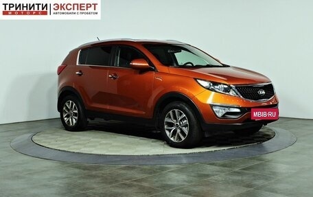 KIA Sportage III, 2014 год, 1 597 000 рублей, 3 фотография