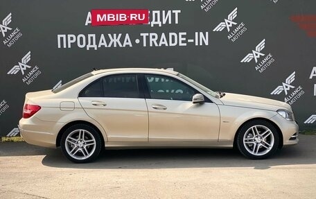 Mercedes-Benz C-Класс, 2012 год, 1 375 000 рублей, 9 фотография