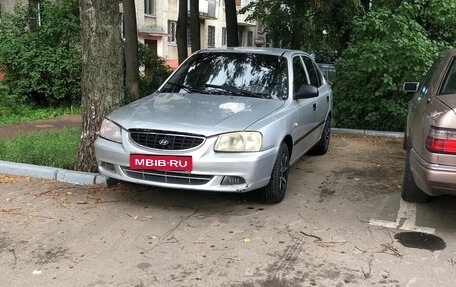 Hyundai Accent II, 2006 год, 95 000 рублей, 1 фотография